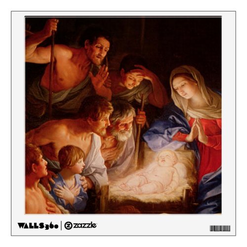 Nativity Scene Gifts for Christmas Wall Decal