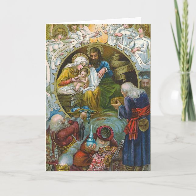 "Nativity Scene" Holiday Card (Front)