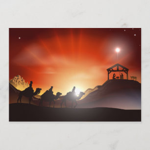 Nativity Scene Invitations