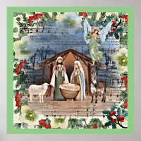 Nativity Scene, Joy to the World,