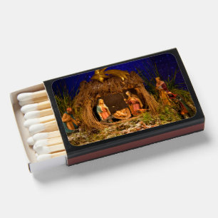 Nativity scene matchboxes
