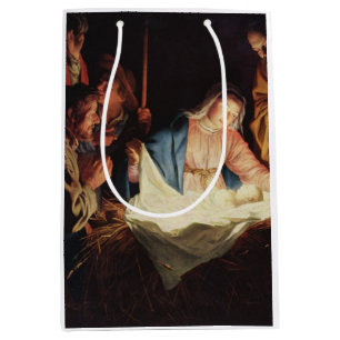 Nativity Scene Medium Gift Bag