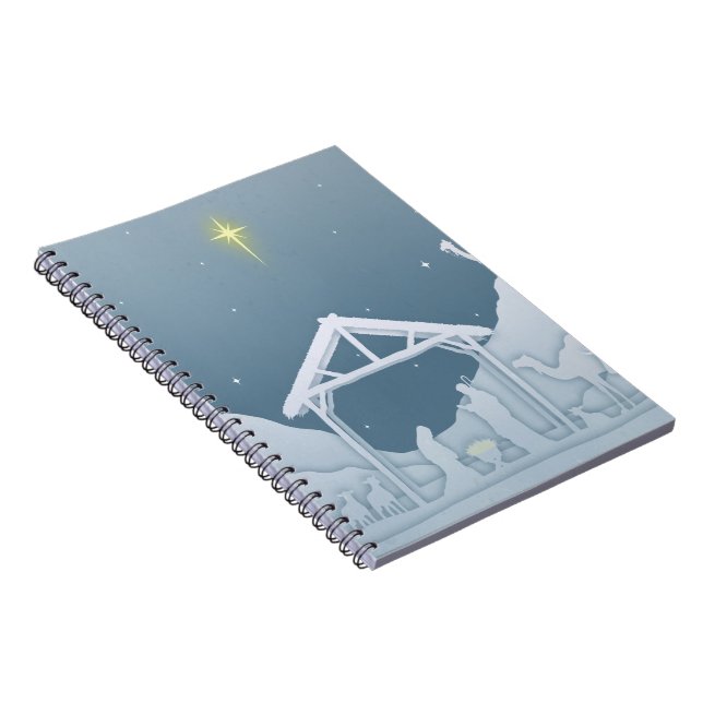 Nativity Scene Notebook (Right Side)