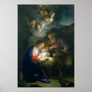 Nativity Scene Poster