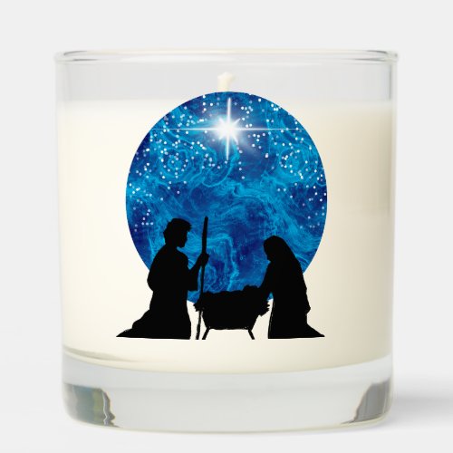 Nativity scene Scented Candle Vanilla Sandalwood Scented Candle