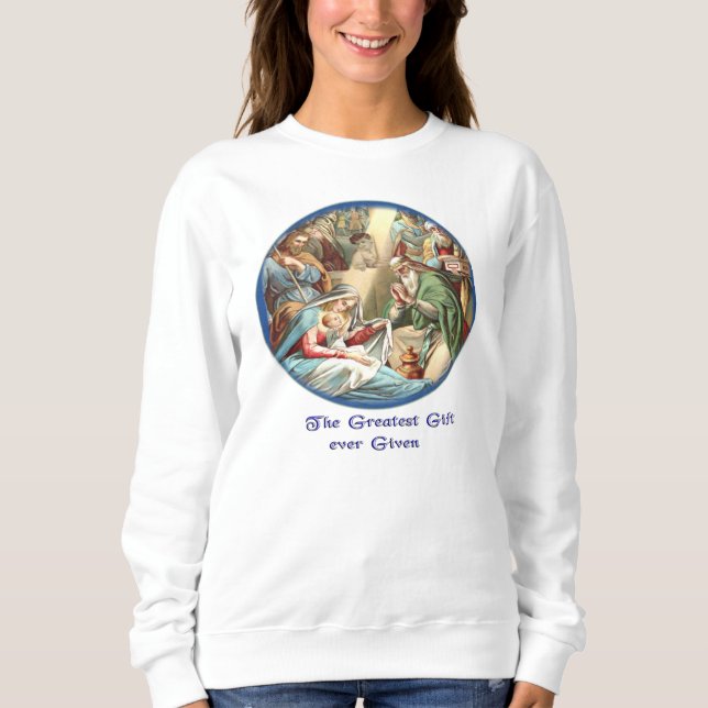 Nativity Scene Sweatshirt (Front)