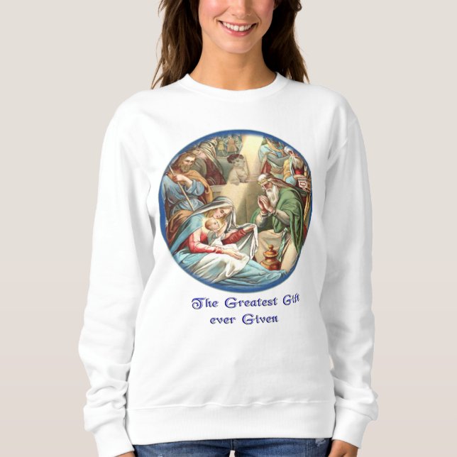 Nativity Scene Sweatshirt (Front)