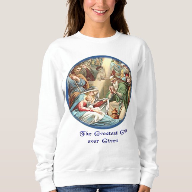 Nativity Scene Sweatshirt (Front)