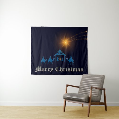 Nativity Scene Tapestry