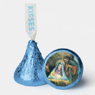Nativity Scene Vintage Religious Christmas  Hershey®'s Kisses®