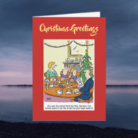 Nativity Script Legal Christmas Card with QR Code