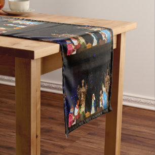 Nativity short table runner
