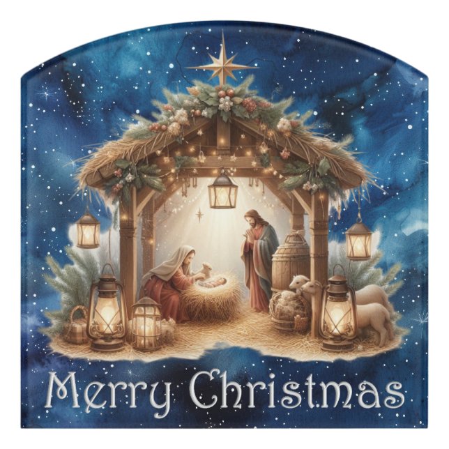 Nativity Sign (Contour Front)