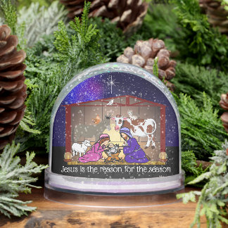 Nativity Snow Globe
