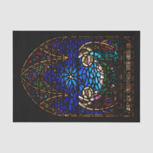 Nativity Stained Glass St Barnabas Christmas Tissue Paper