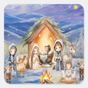 Nativity Sticker