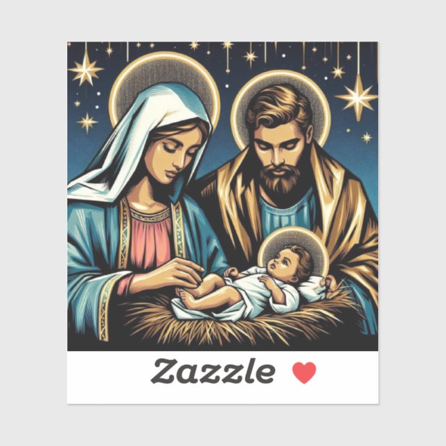 Nativity Sticker (Sheet)