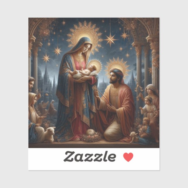 Nativity Sticker (Sheet)