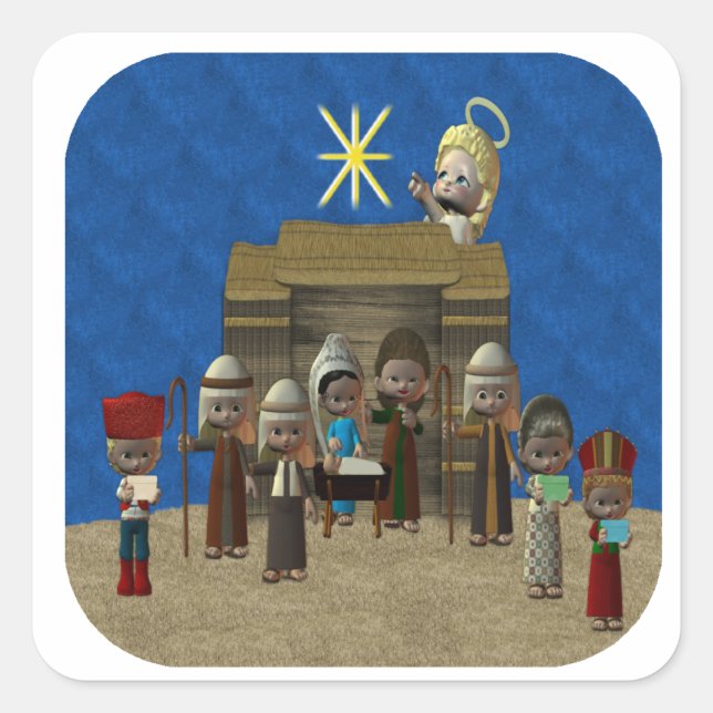 Nativity Sticker Set (Front)