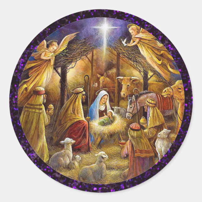 Nativity Stickers | Zazzle