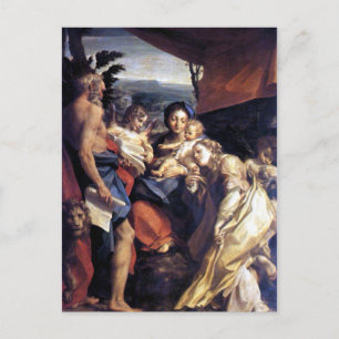 Nativity - The Day - Correggio - Renaissance Postcard