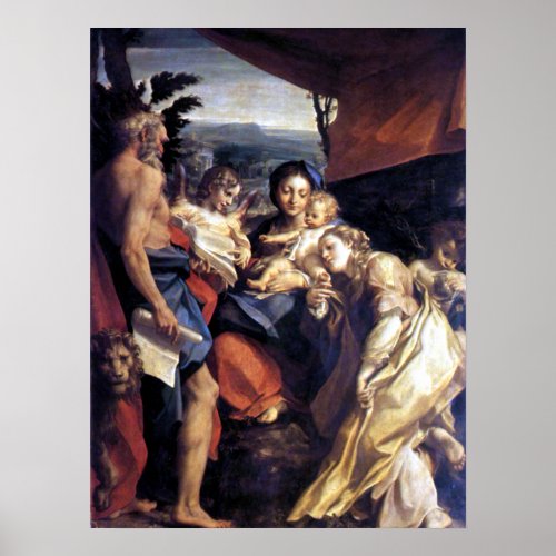 Nativity _ The Day _ Correggio _ Renaissance Poster