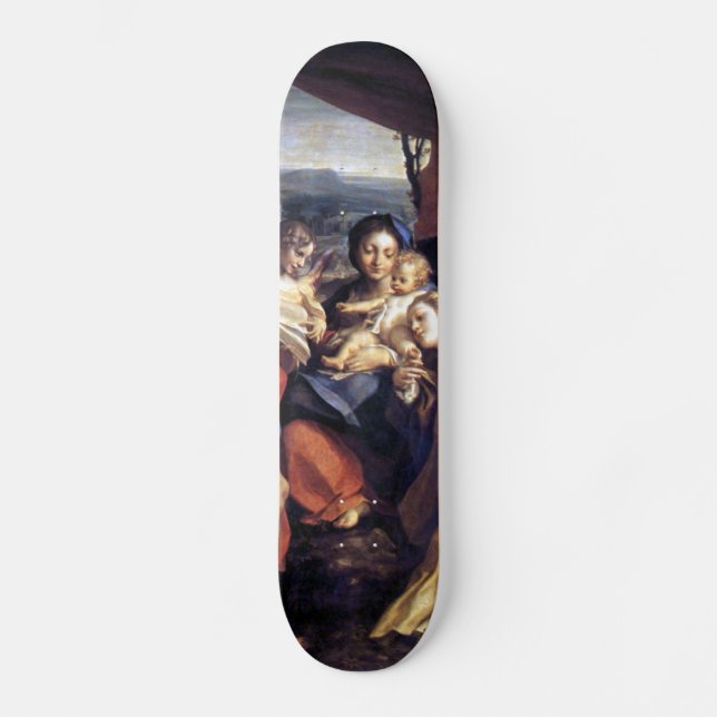 Nativity - The Day - Correggio - Renaissance Skateboard Deck (Front)