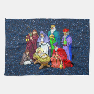 nativity towel