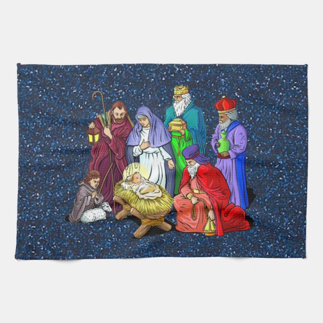 nativity towel (Horizontal)