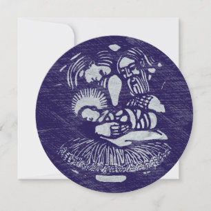 Nativity Vintage Medallion