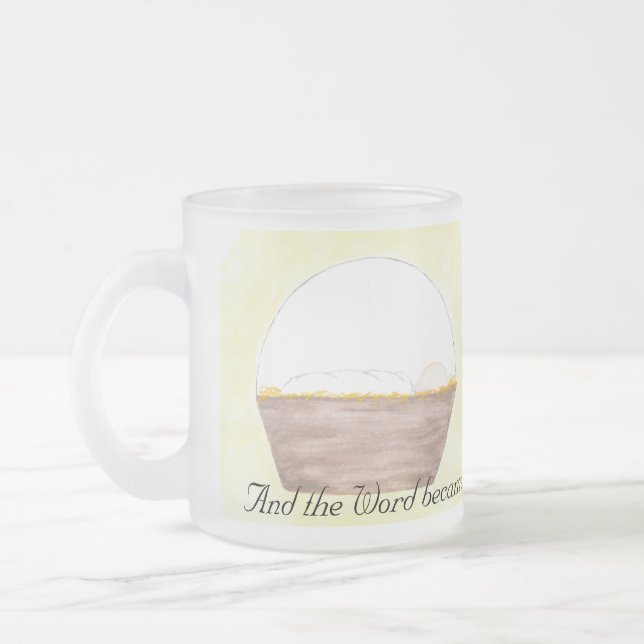 Nativity Watercolor Mug (Left)