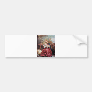 NATIVITY WITH ANGELS - MAGIC OF CHRISTMAS BUMPER STICKER