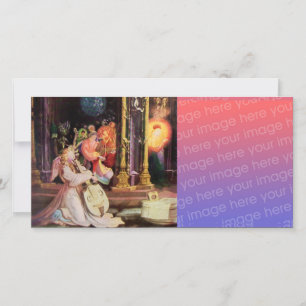 NATIVITY WITH ANGELS - MAGIC OF CHRISTMAS Digital Holiday Card