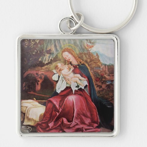 NATIVITY WITH ANGELS _ MAGIC OF CHRISTMAS KEYCHAIN