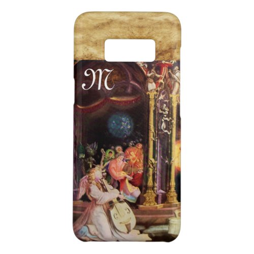 NATIVITY WITH ANGELS _ MAGIC OF CHRISTMAS monogram Case_Mate Samsung Galaxy S8 Case