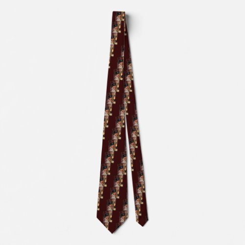 NATIVITY WITH ANGELS _ MAGIC OF CHRISTMAS NECK TIE