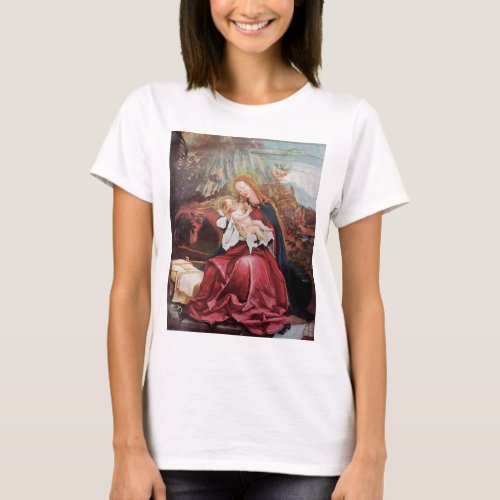 NATIVITY WITH ANGELS _ MAGIC OF CHRISTMAS T_Shirt
