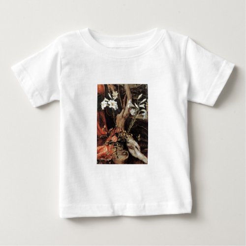 NATIVITY WITH WHITE LILLES _ MAGIC OF CHRISTMAS BABY T_Shirt