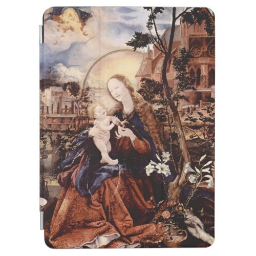 NATIVITY WITH WHITE LILLES _ MAGIC OF CHRISTMAS iPad AIR COVER