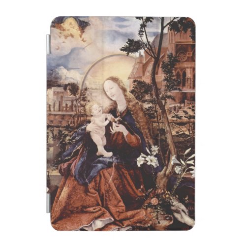 NATIVITY WITH WHITE LILLES _ MAGIC OF CHRISTMAS iPad MINI COVER