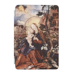 NATIVITY WITH WHITE LILLES - MAGIC OF CHRISTMAS iPad MINI COVER