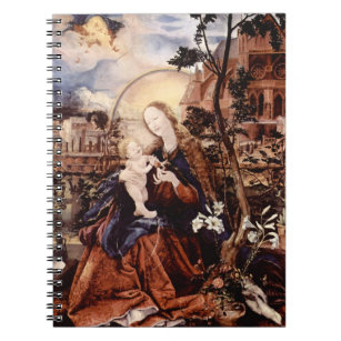 NATIVITY WITH WHITE LILLES - MAGIC OF CHRISTMAS NOTEBOOK