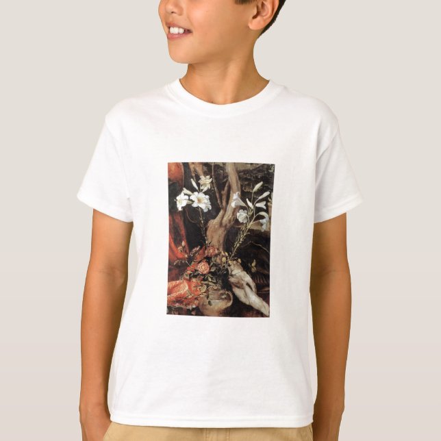 NATIVITY WITH WHITE LILLES - MAGIC OF CHRISTMAS T-Shirt (Front)