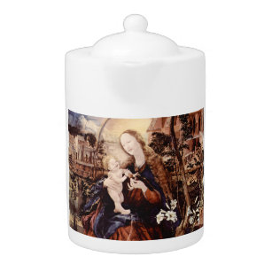 NATIVITY WITH WHITE LILLES - MAGIC OF CHRISTMAS TEAPOT
