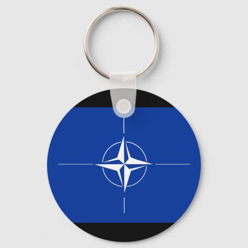 Nato Flag Keychain