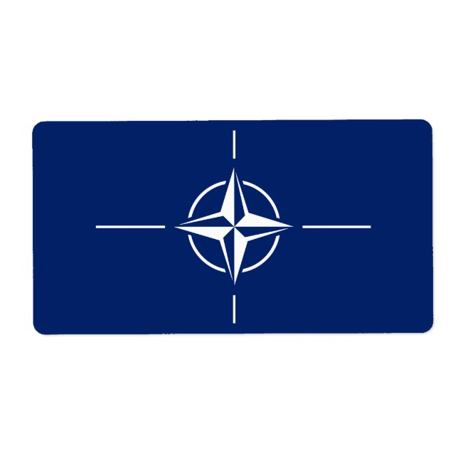 NATO Flag Label (Front)