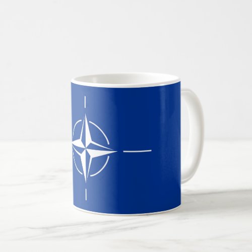 nato flag North Atlantic Treaty Organization Allia Coffee Mug