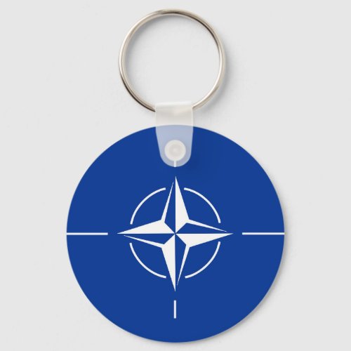 nato flag North Atlantic Treaty Organization Allia Keychain