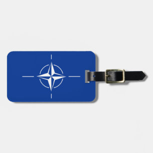 nato flag North Atlantic Treaty Organization Allia Luggage Tag