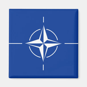 nato flag North Atlantic Treaty Organization Allia Magnet